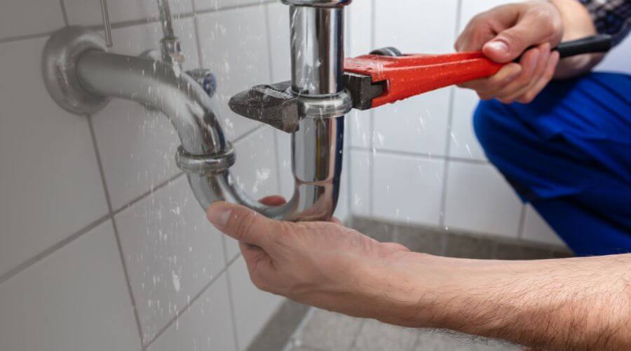 Expert burst pipe repair services in Pease, MN